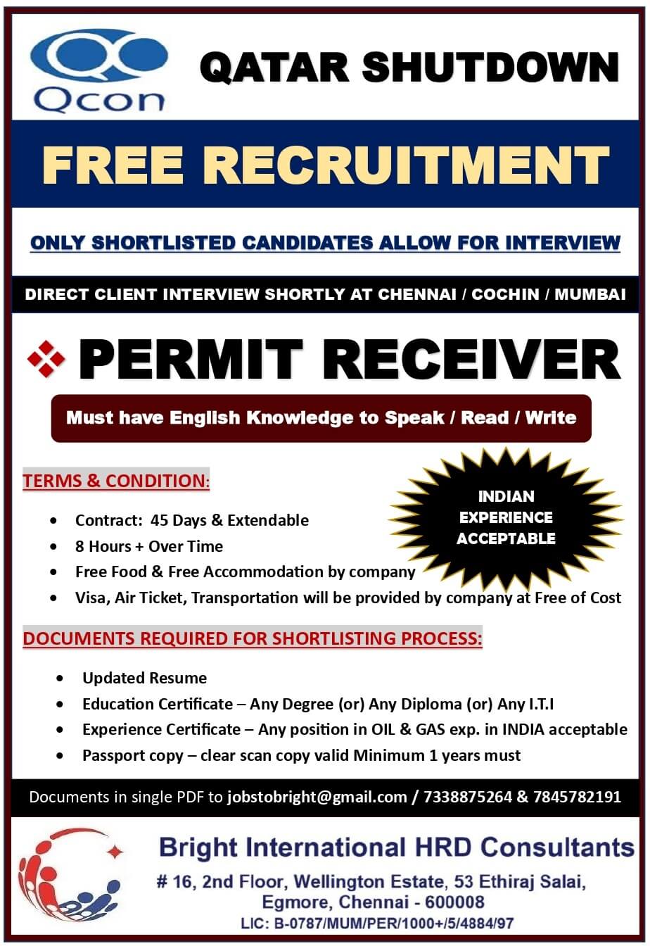 FREE RECRUITMENT - QATAR FREE RECRUITMENT - QATAR