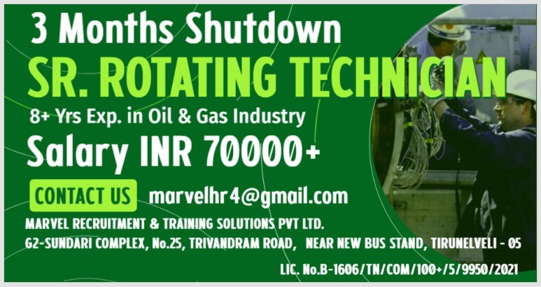 SR. ROTATING TECHNICIAN