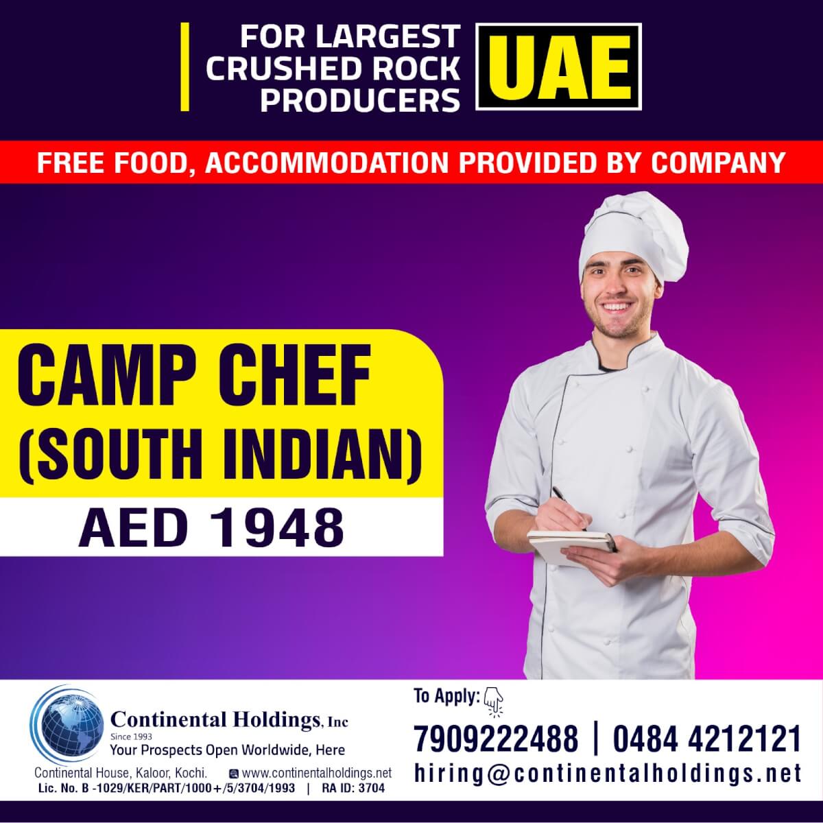 IMMEDIATE HIRING FOR UAE