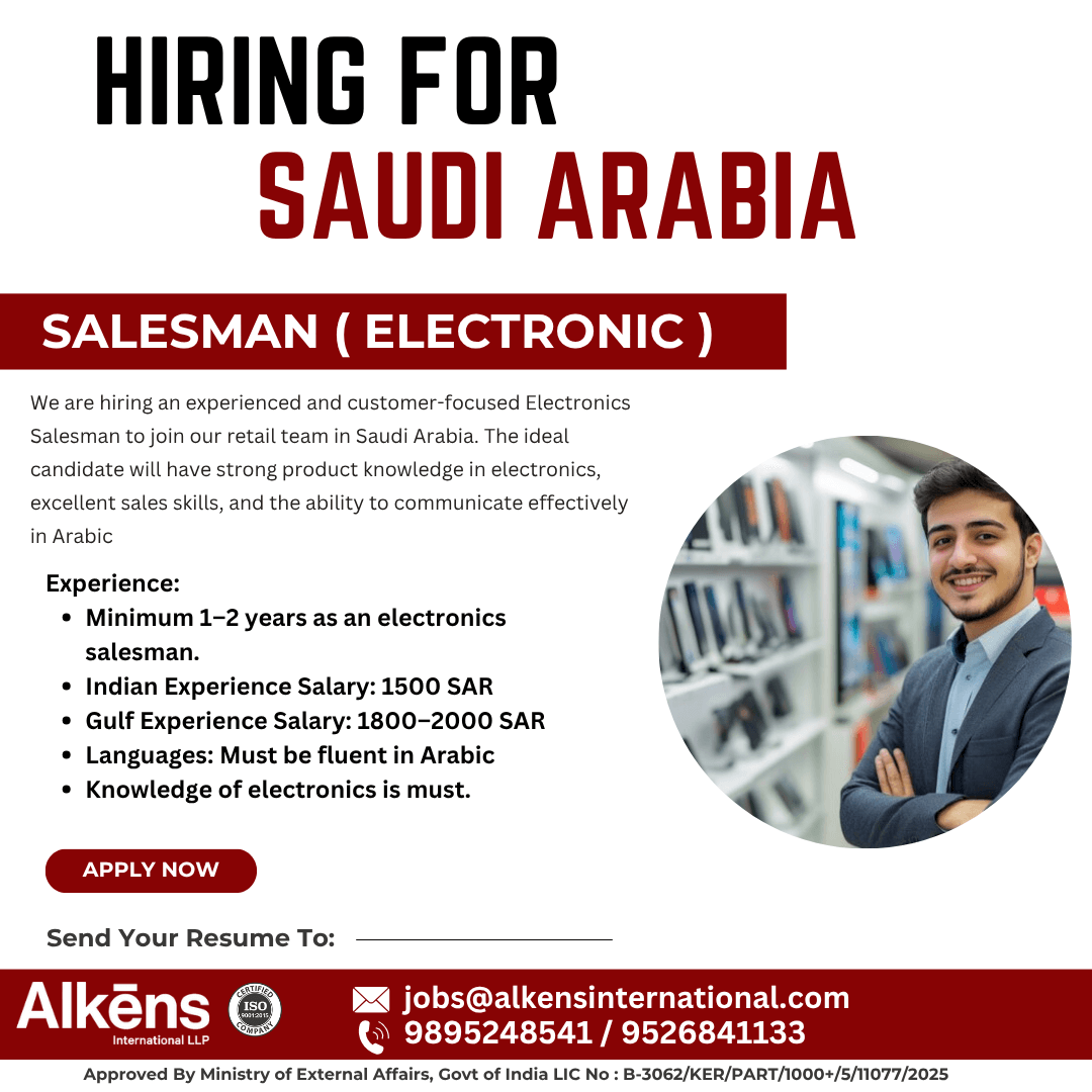 hiring for saudi