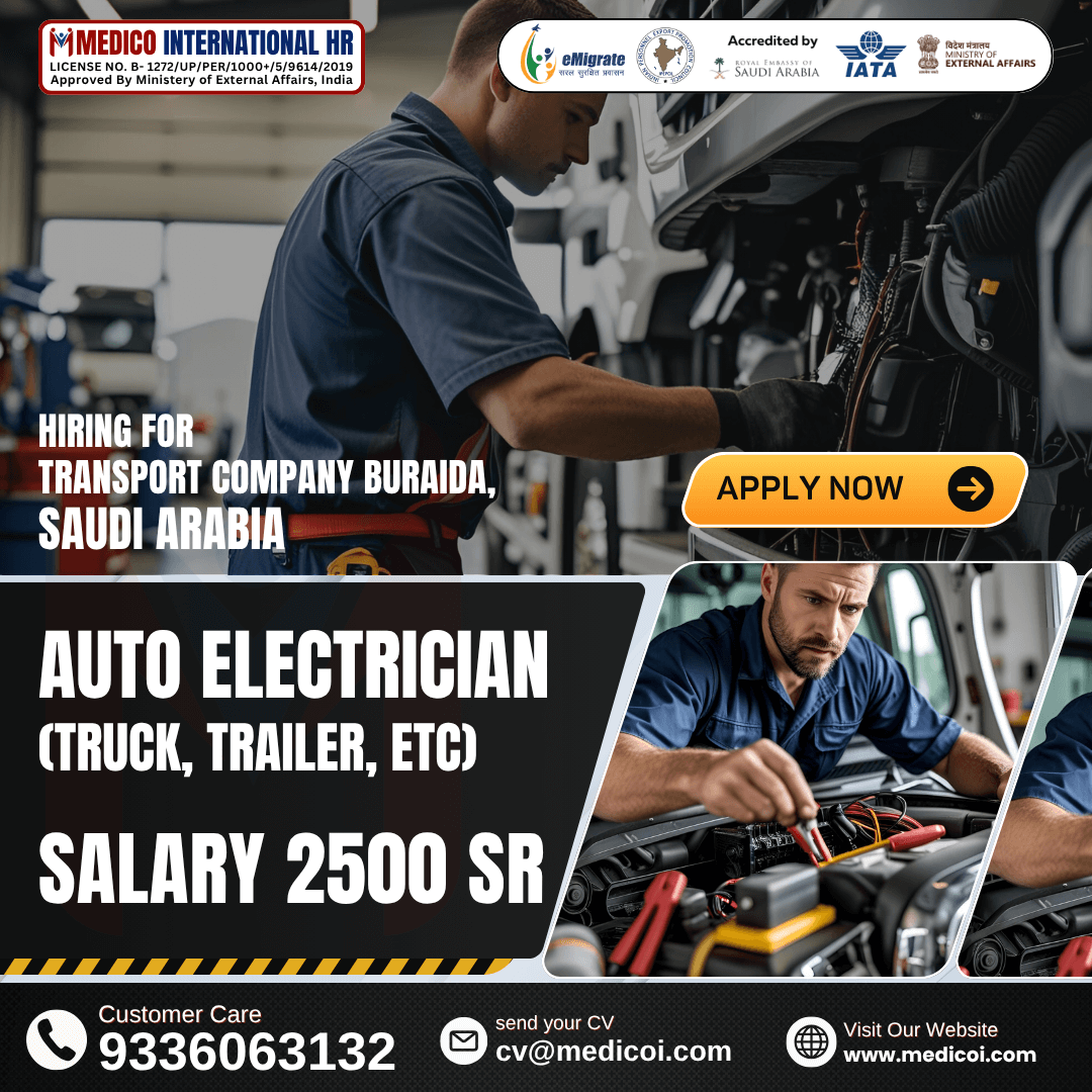 AUTO ELECTRICIAN (Truck, Trailer, Etc) AUTO ELECTRICIAN (Truck, Trailer, Etc)