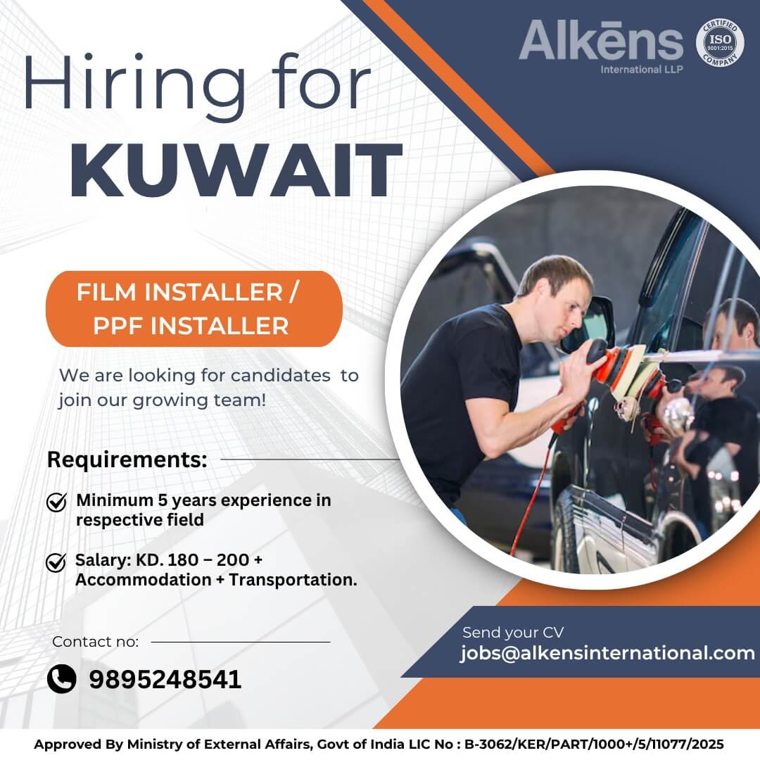 HIRING FOR KUWAIT HIRING FOR KUWAIT