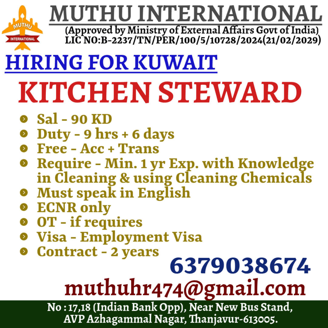 JOBS IN KUWAIT
