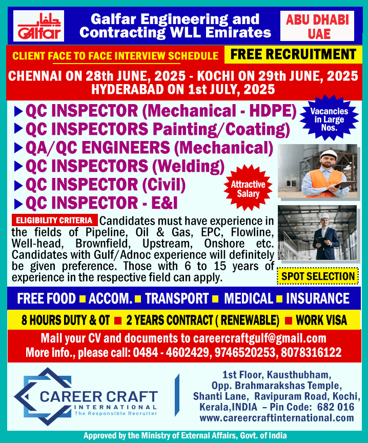 Client Interviews in Kochi, Chennai & Hyderabad -
