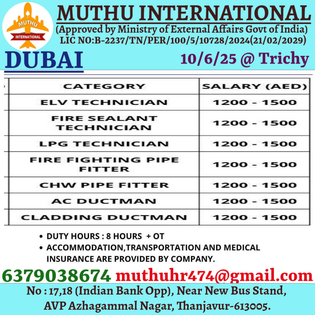 JOBS IN DUBAI