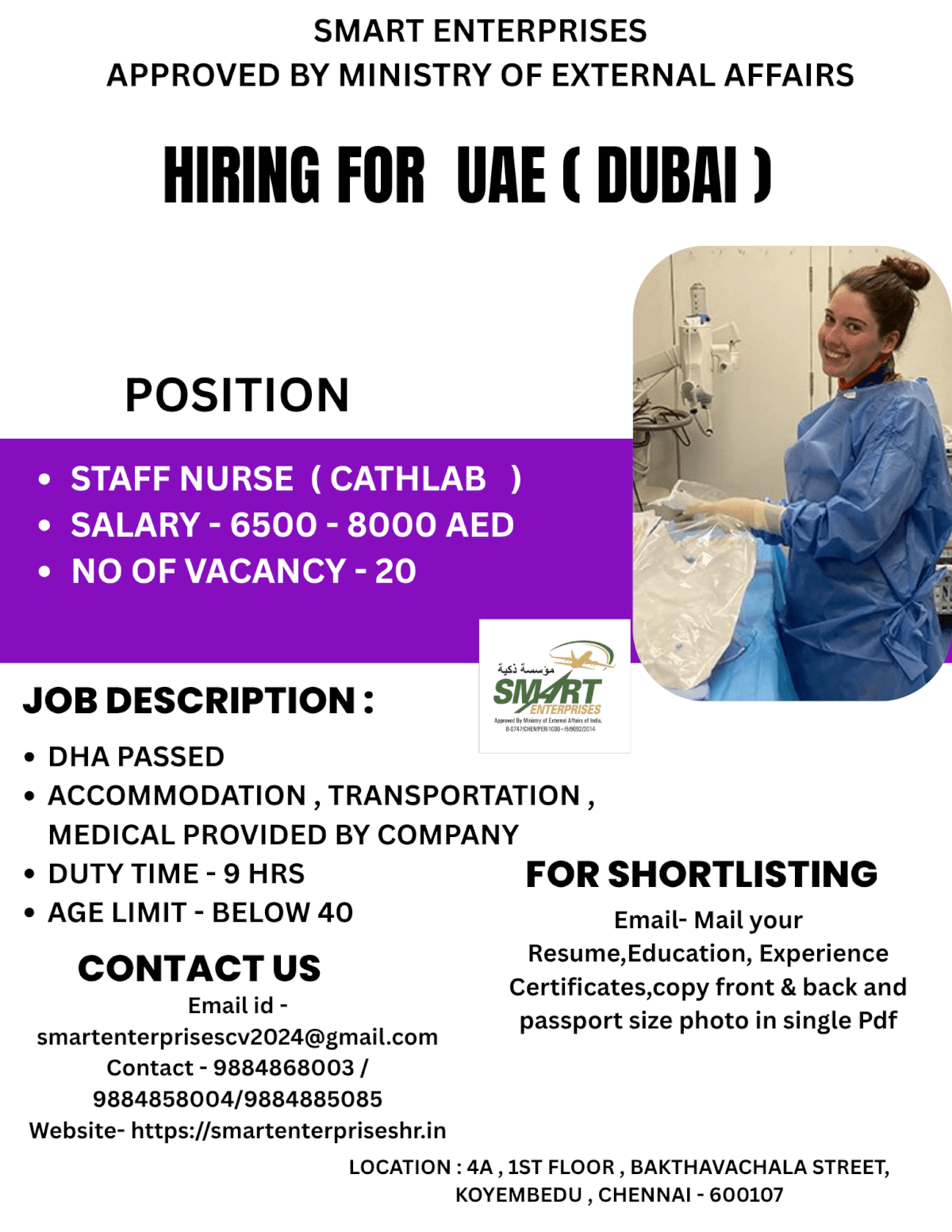 HIRING FOR UAE HIRING FOR UAE