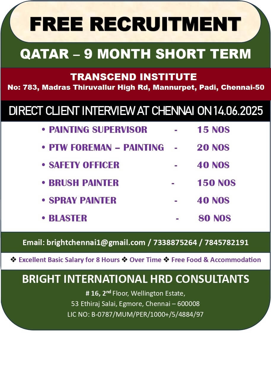 FREE RECRUITMENT