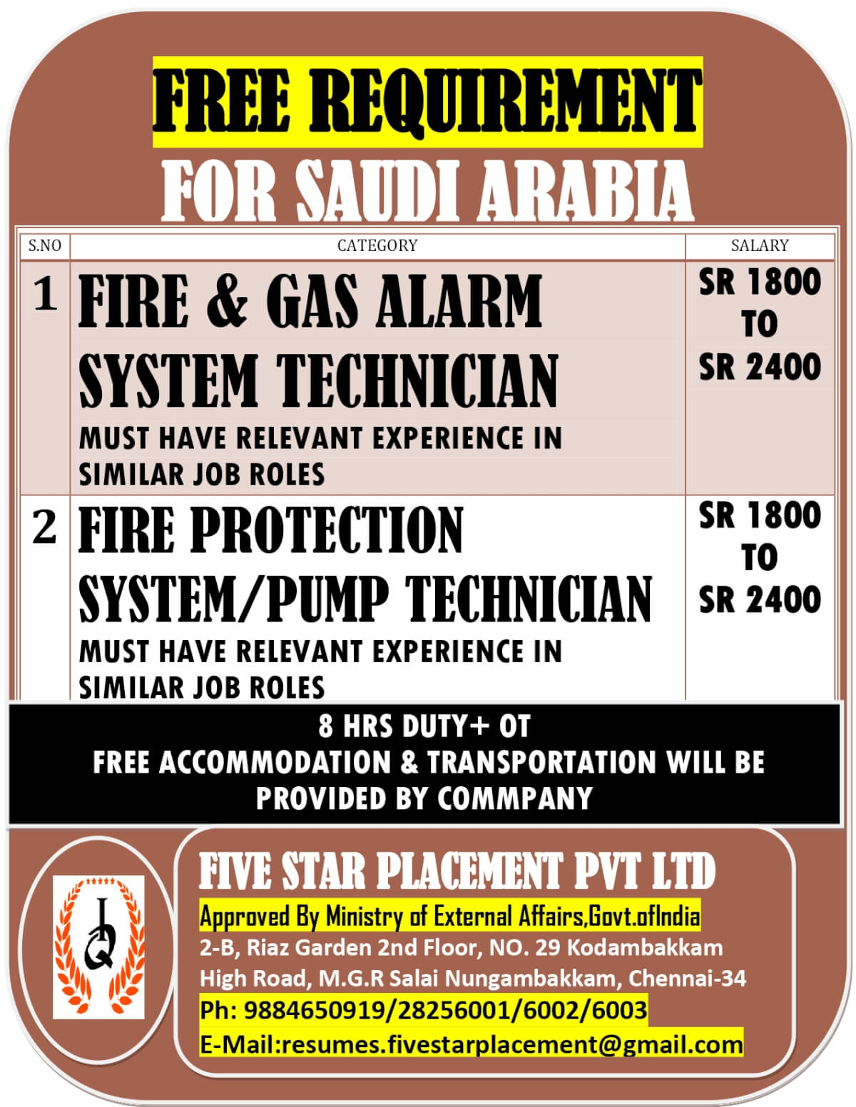 FREE REQUIREMENT FOR SAUDI ARABIA FREE REQUIREMENT FOR SAUDI ARABIA