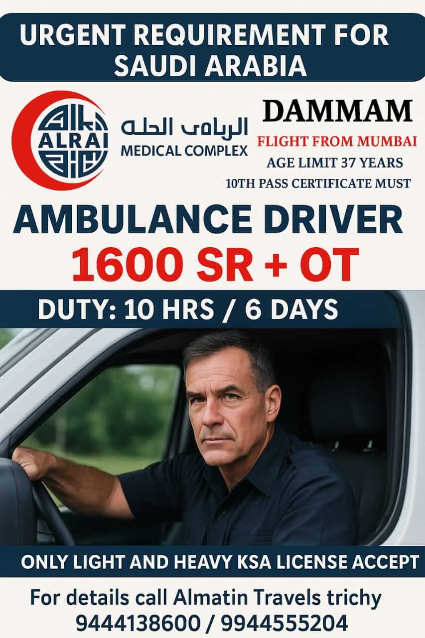drivers for saudi arabia