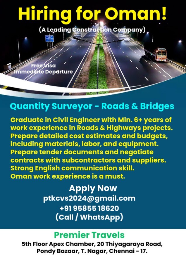 Hiring for Oman country!
