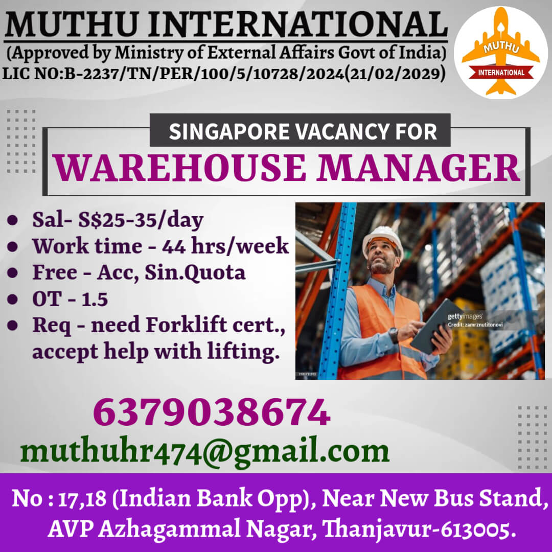 JOBS IN SINGAPORE