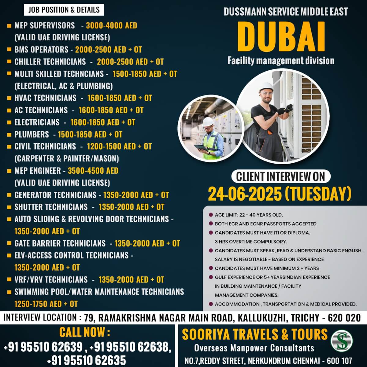DUSSMANN SERVICE MIDDLE EAST (FACILITY MANAGEMENT DIVISION)