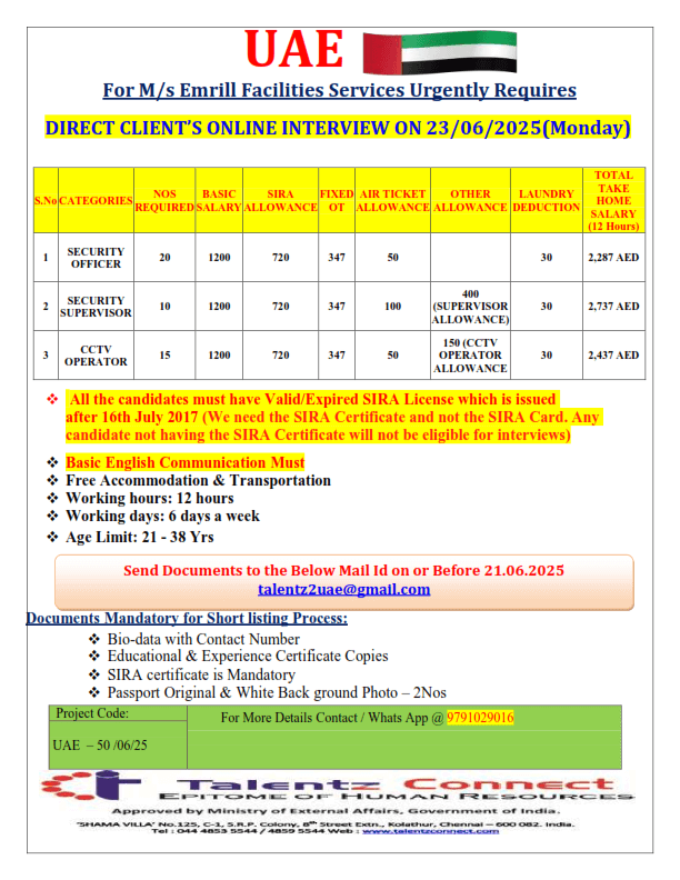 UAE CIRCULAR