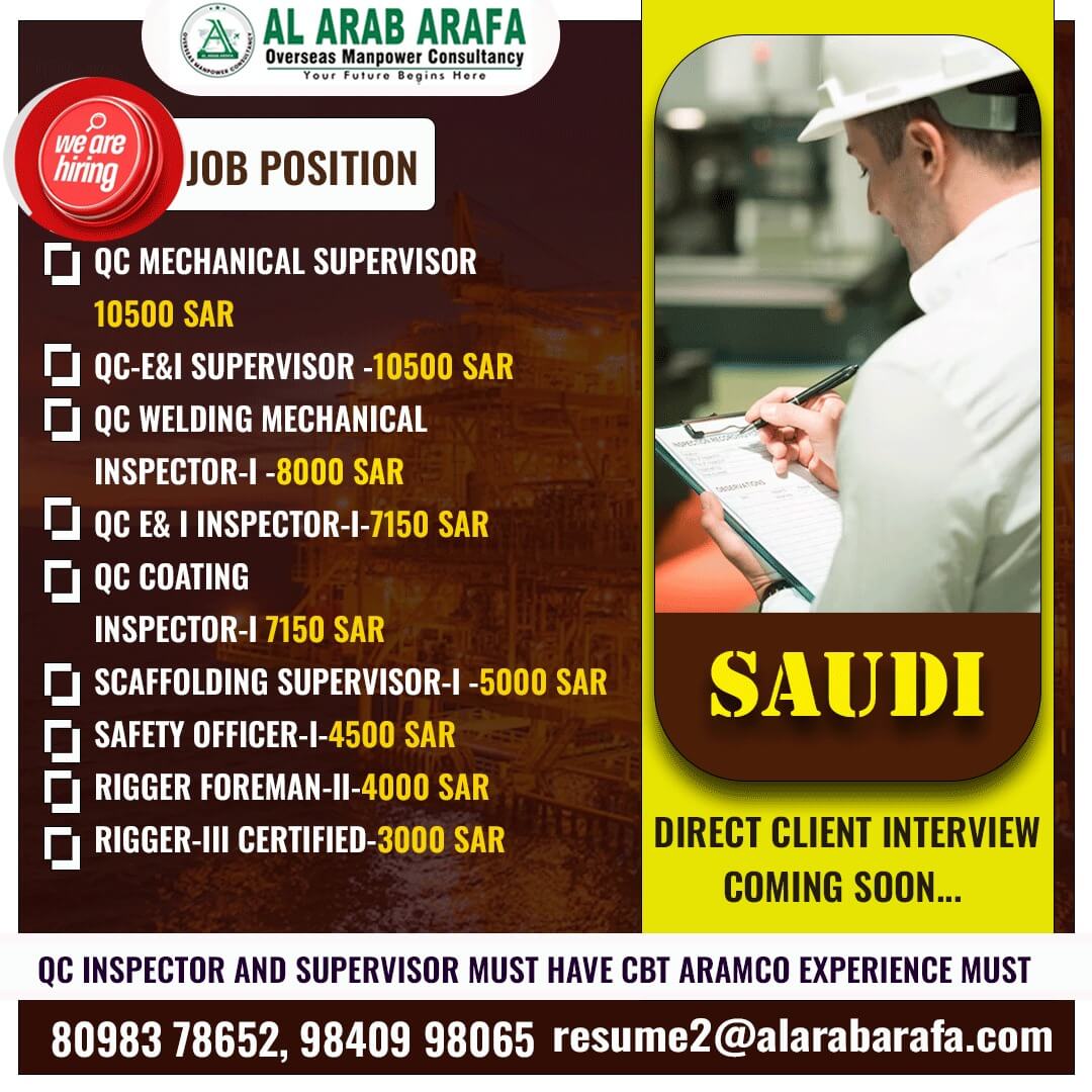 DIRECT CLIENT INTERVIEW ON COMING SOON @ TRICHY