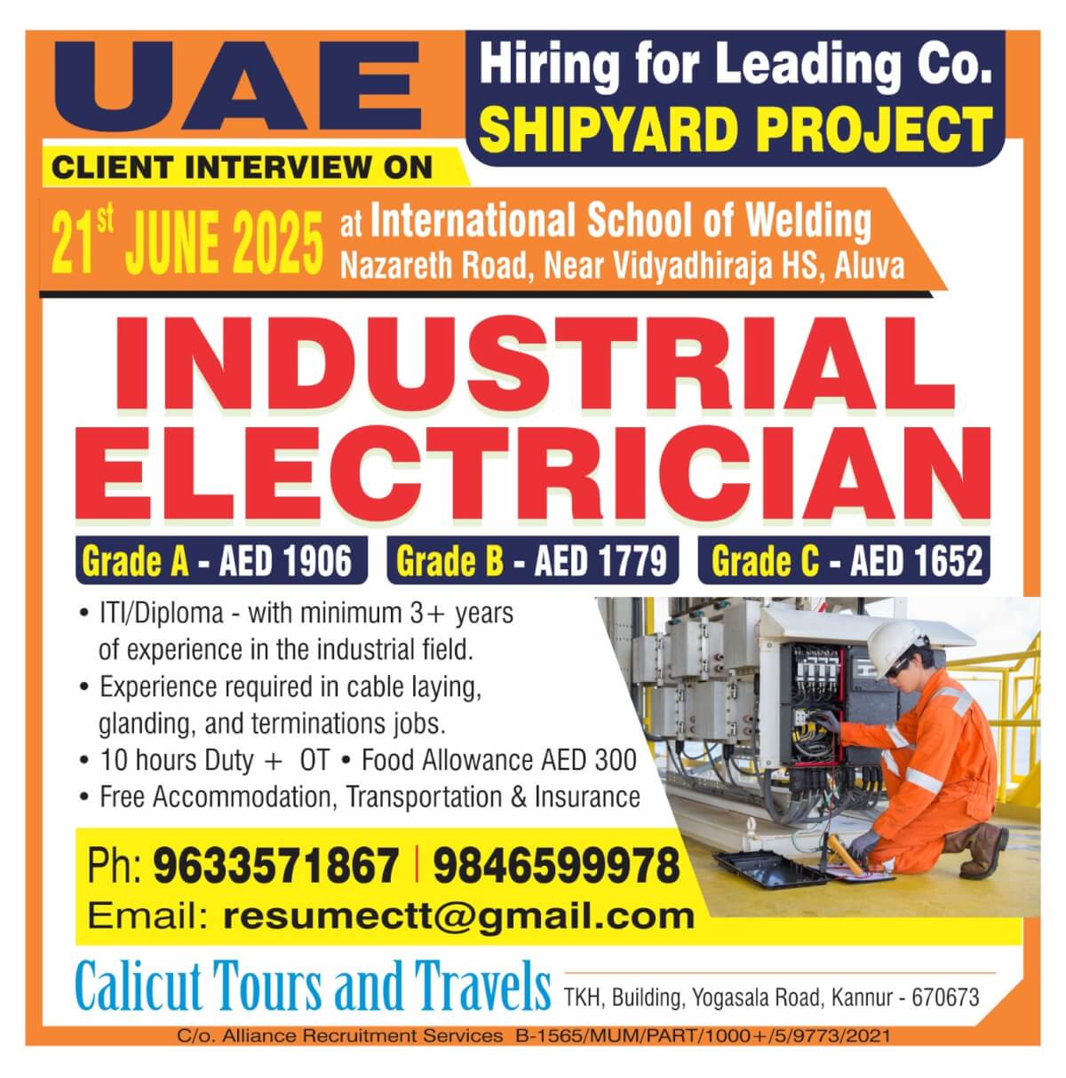 Industrial Electrician