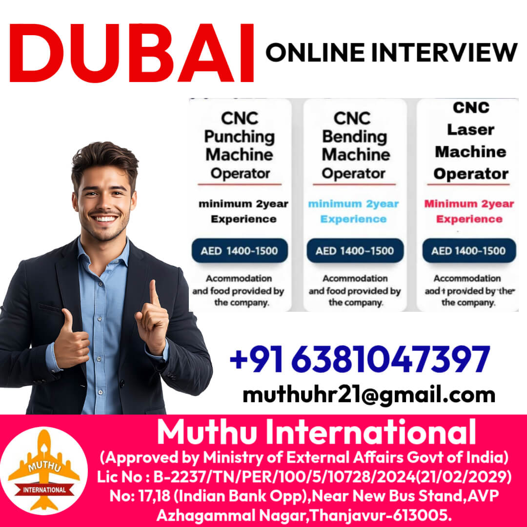 WANTED FOR DUBAI