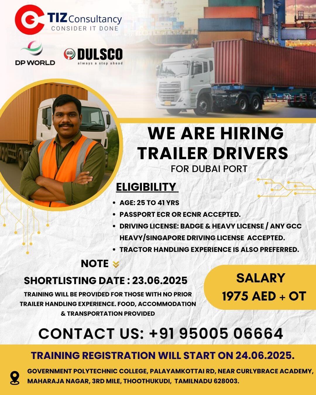 ITV Trailer Driver