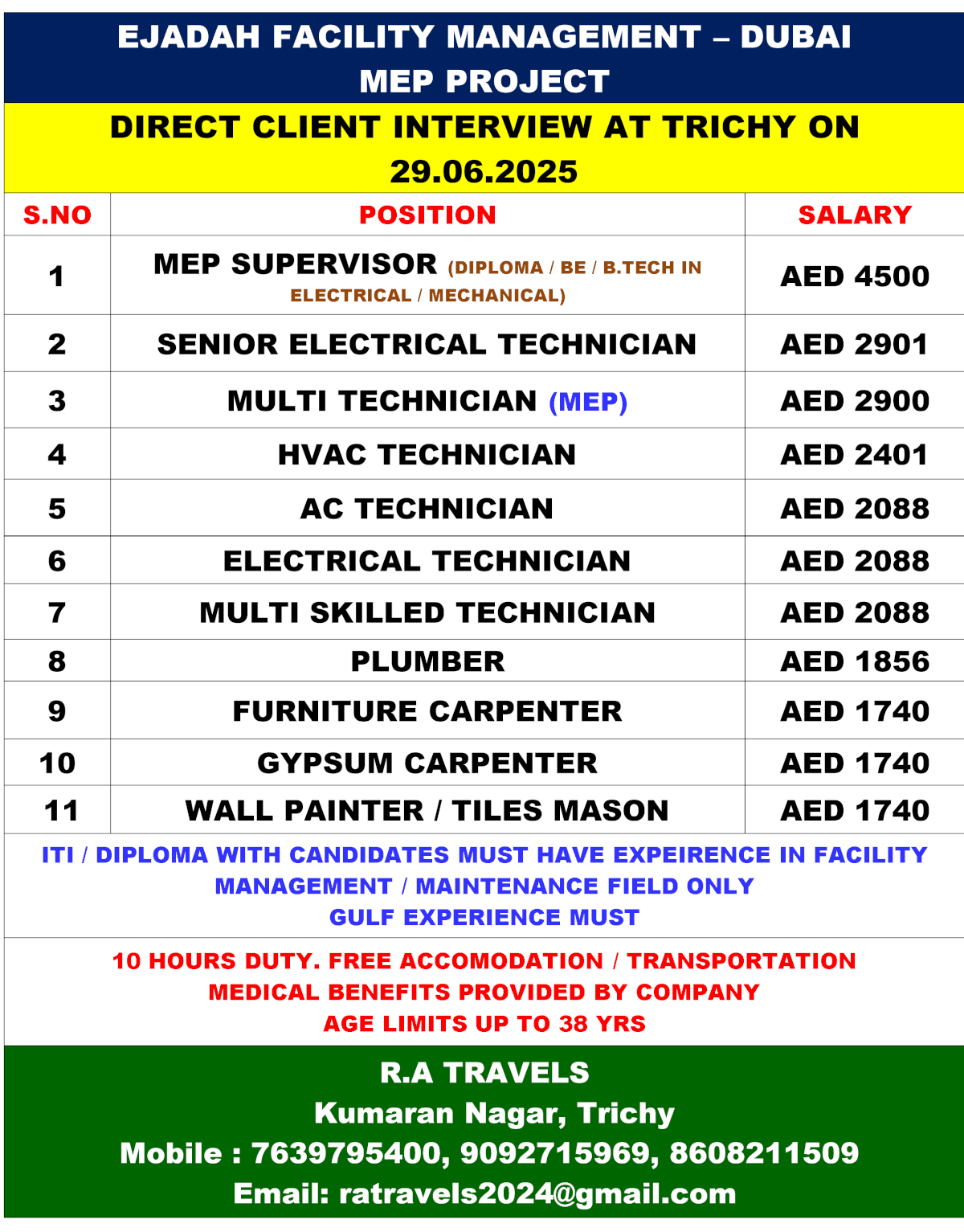 DUSSMANN SERVICE MIDDLE EAST – DUBAI FACILITY MANAGEMENT DIVISION