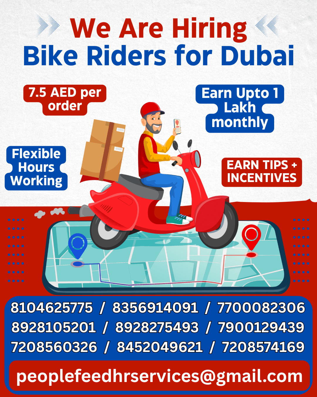 HIRING FOR TALABAT (UAE) ::-:: LICENSE FEE DEDUCTION FROM SALARY ::-:: NO DEDUCTION FROM SALARY (BOTH OPTIONS AVAILABLE)