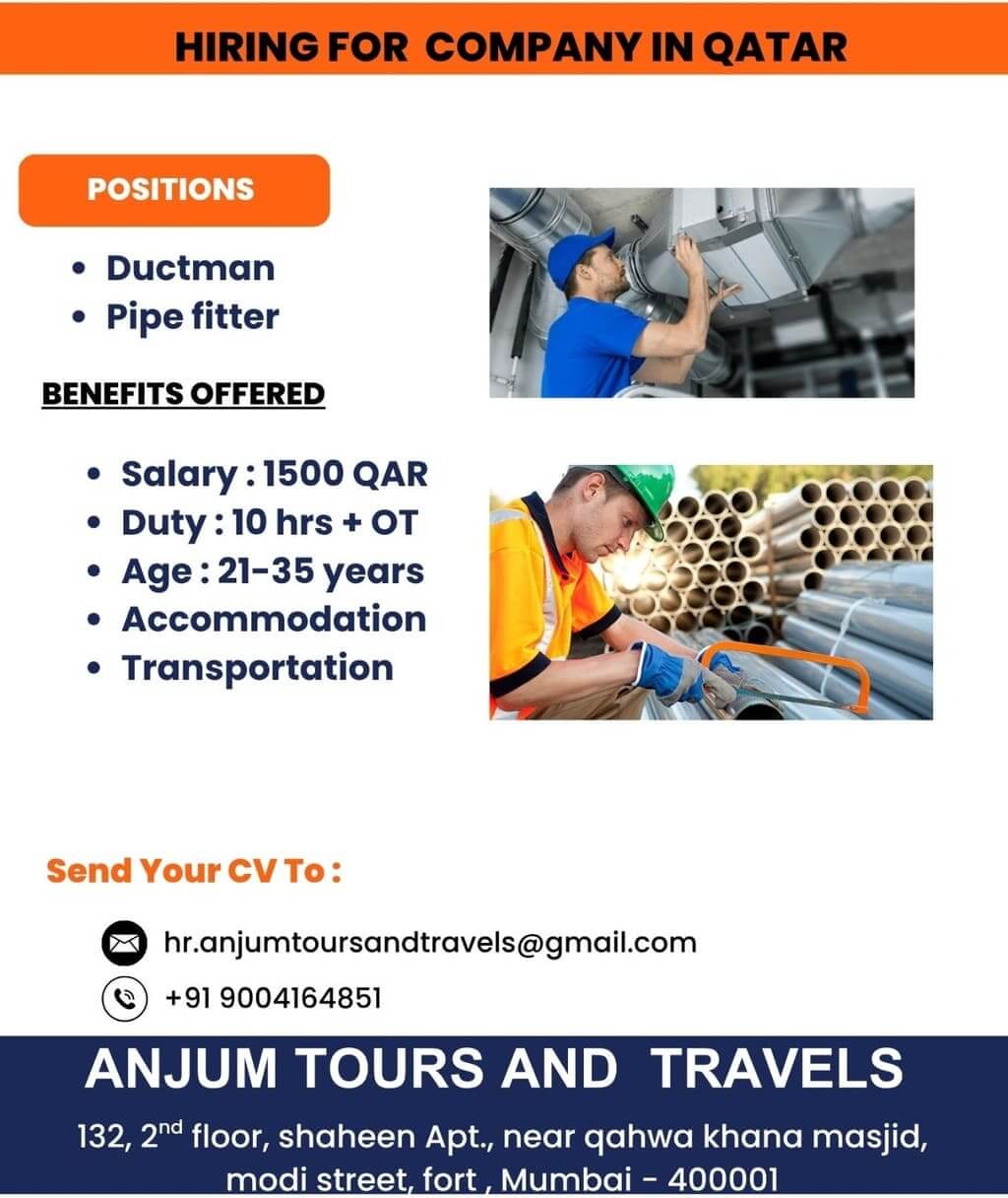 Ductman/Pipe fitter