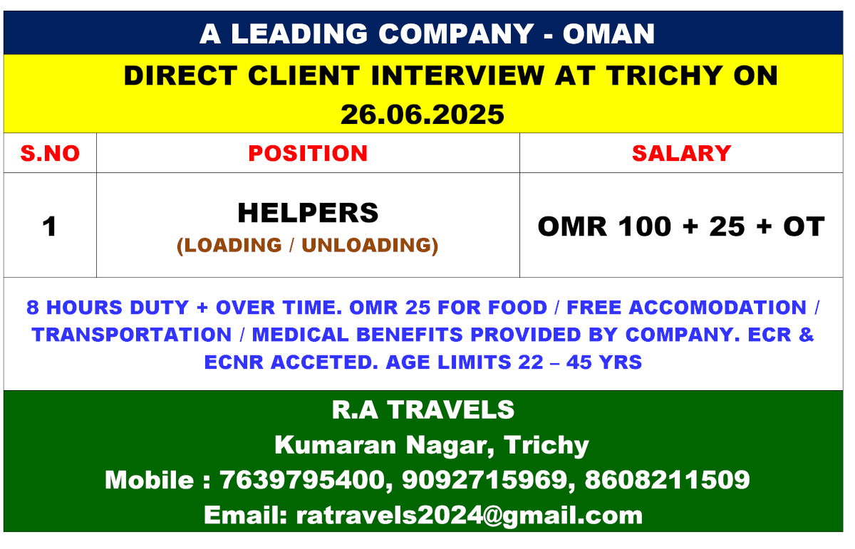 A LEADING COMPANY - OMAN