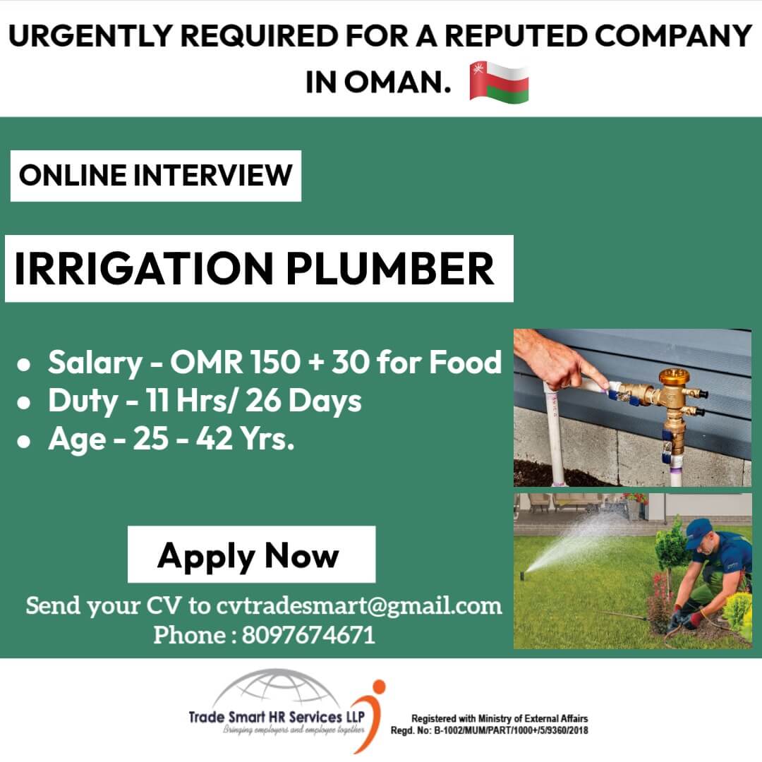IRRIGATION PLUMBER