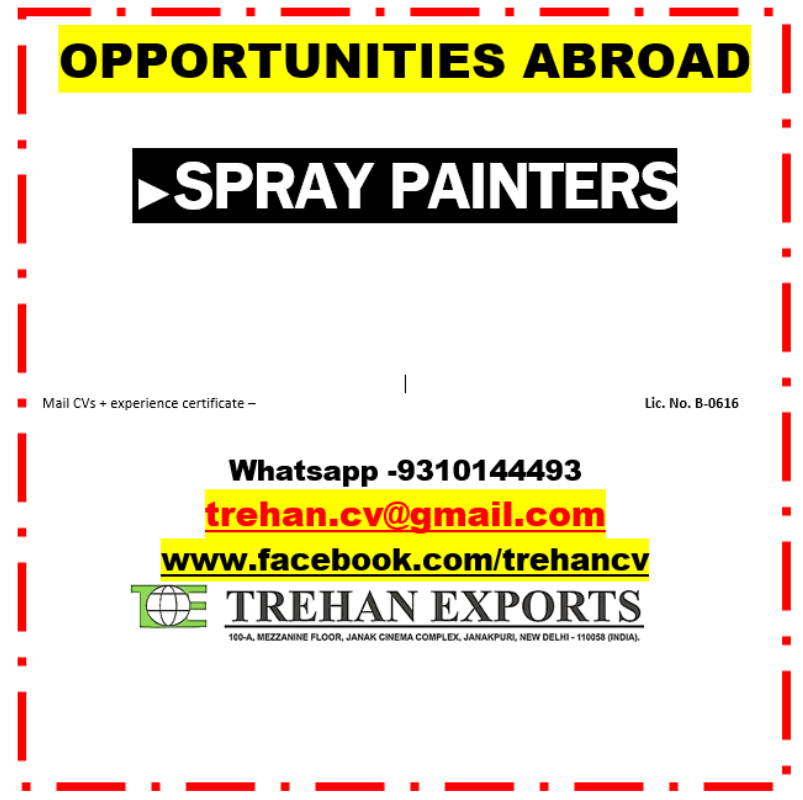 SPRAY PAINTERS