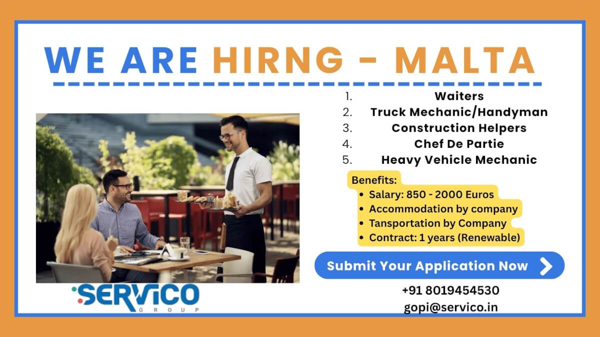Hiring for Malta Hiring for Malta