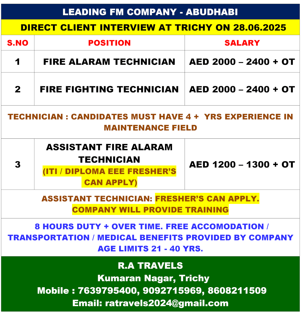 LEADING FM COMPANY - ABUDHABI