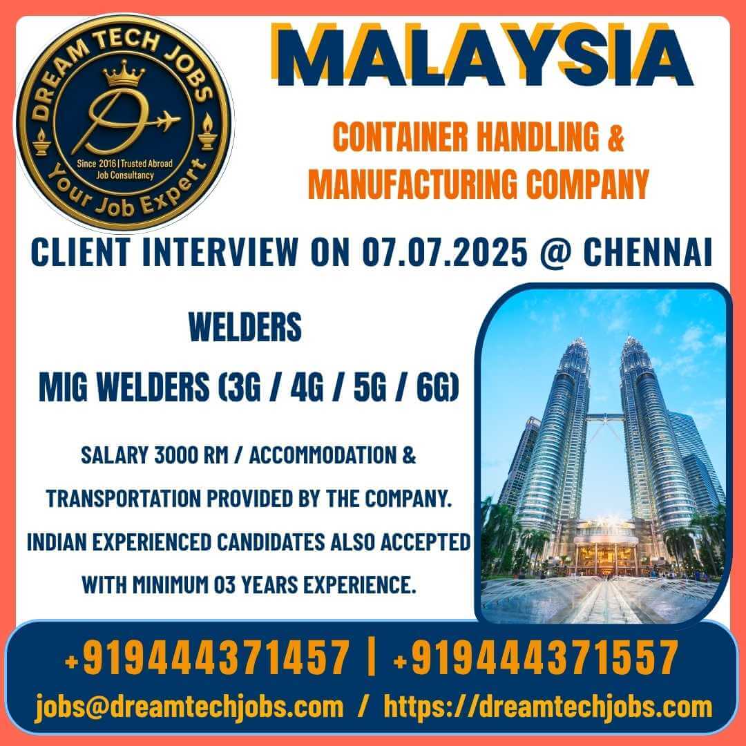 REQUIRED FOR MALAYSIA
