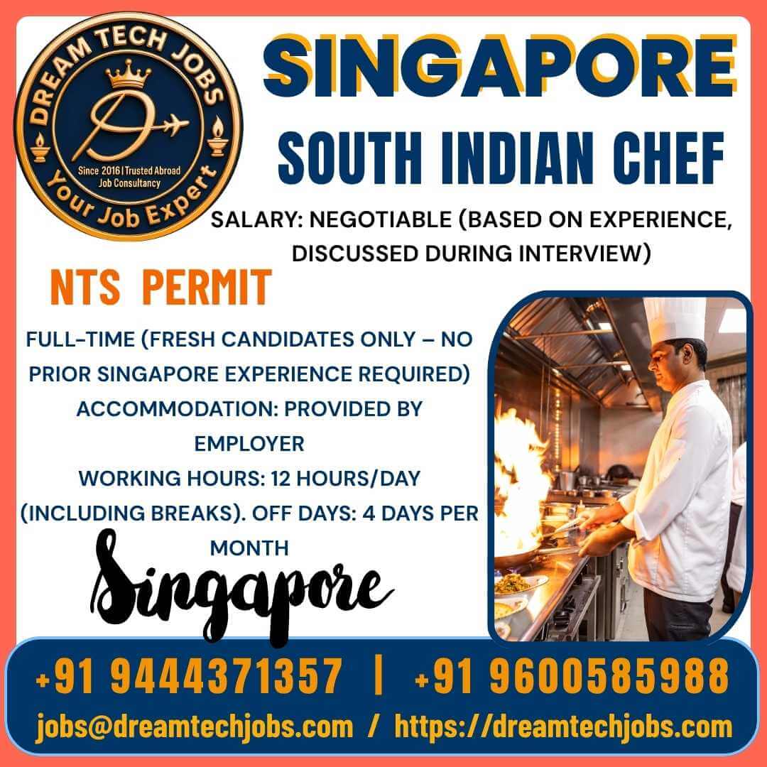REQUIRED FOR SINGAPORE