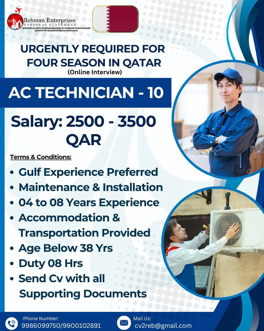 URGENTLY REQUIRED FOR FOUR SEASON IN QATAR-ONLINE INTERVIEW URGENTLY REQUIRED FOR FOUR SEASON IN QATAR-ONLINE INTERVIEW