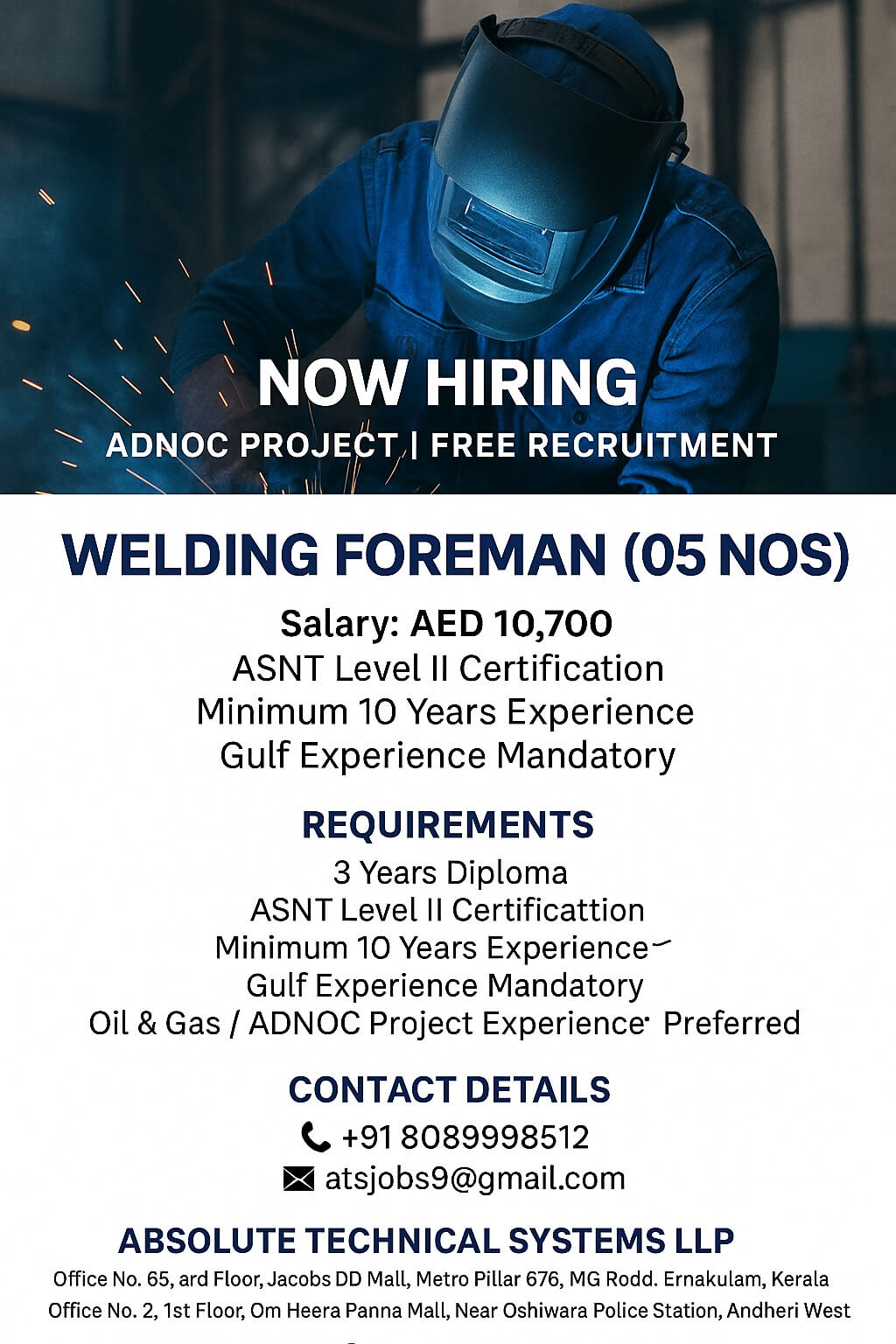ADNOC Free recruitment ADNOC Free recruitment