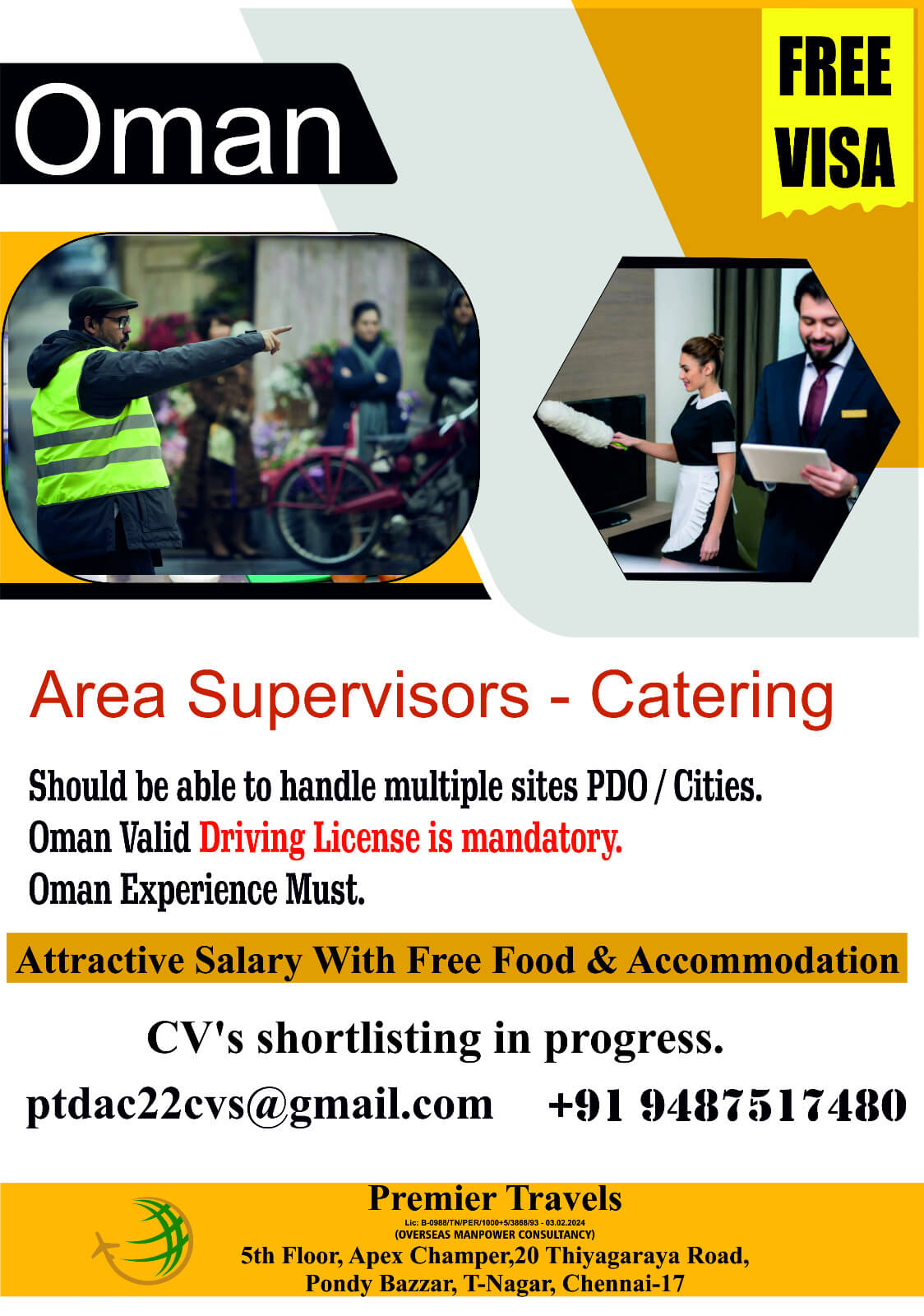 OMAN REQUIREMENT OMAN REQUIREMENT