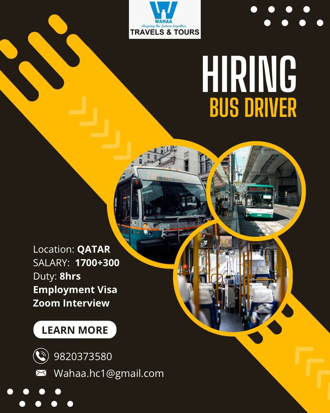 Office Driver/Bus Driver