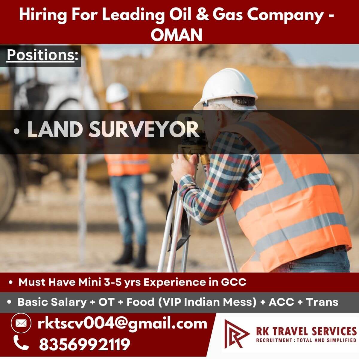 Hiring For Leading Oil & Gas Company - OMAN Hiring For Leading Oil & Gas Company - OMAN