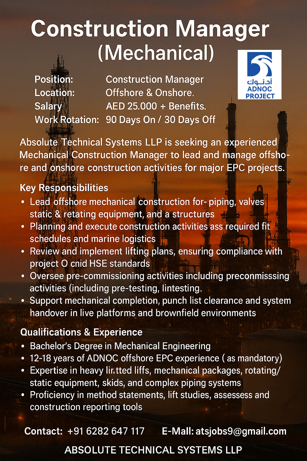 Construction Manager Construction Manager