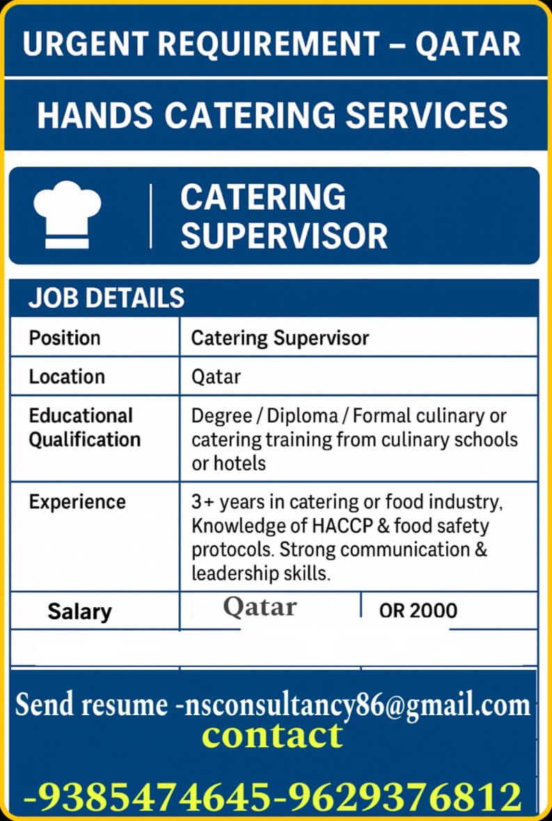 Leading Catering company Oman