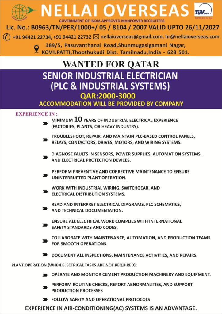 WANTED FOR QATAR WANTED FOR QATAR