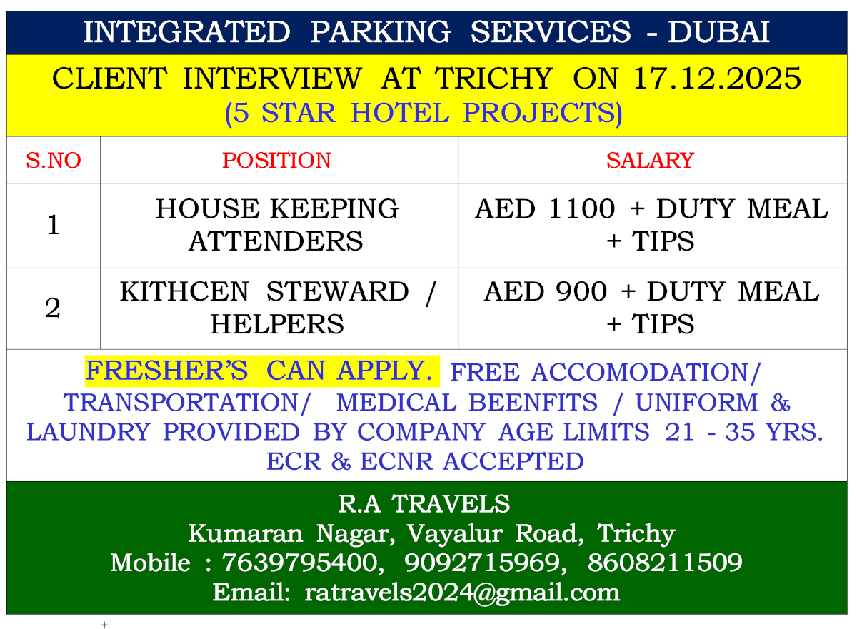 INTEGRATED PARKING SERVICES - DUBAI