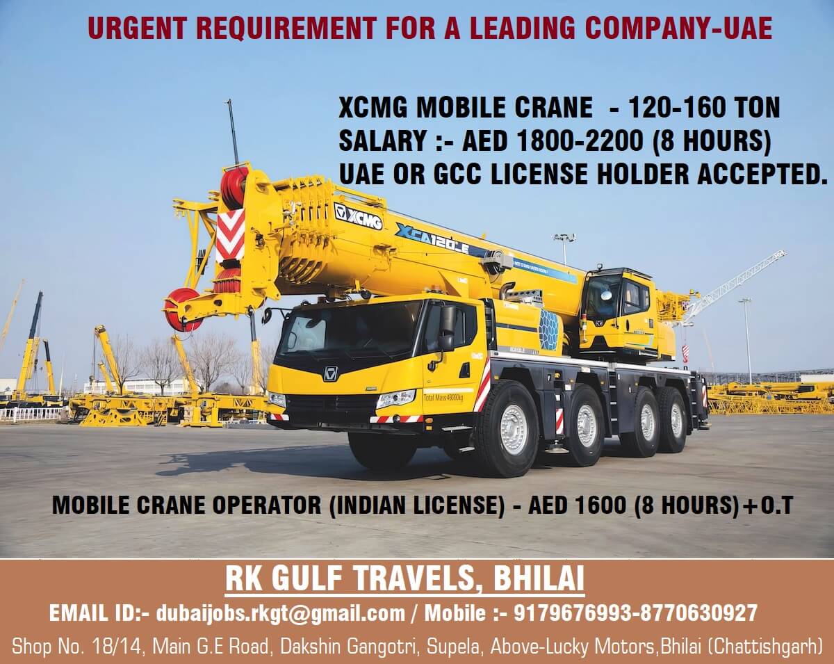 HIRING FOR A LEADING CONSTRUCTION COMPANY - UAE HIRING FOR A LEADING CONSTRUCTION COMPANY - UAE