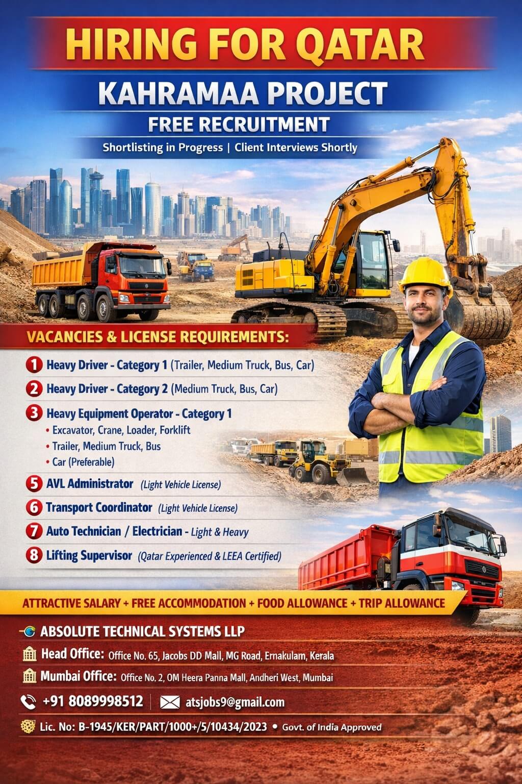 Kahramaa Qatar - Free Recruitment Kahramaa Qatar - Free Recruitment