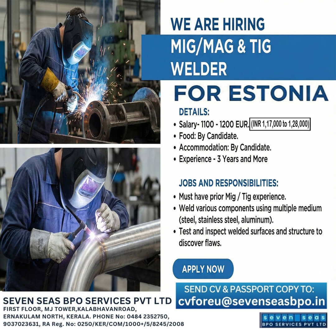 URGENT REQUIREMENT IN ESTONIA URGENT REQUIREMENT IN ESTONIA