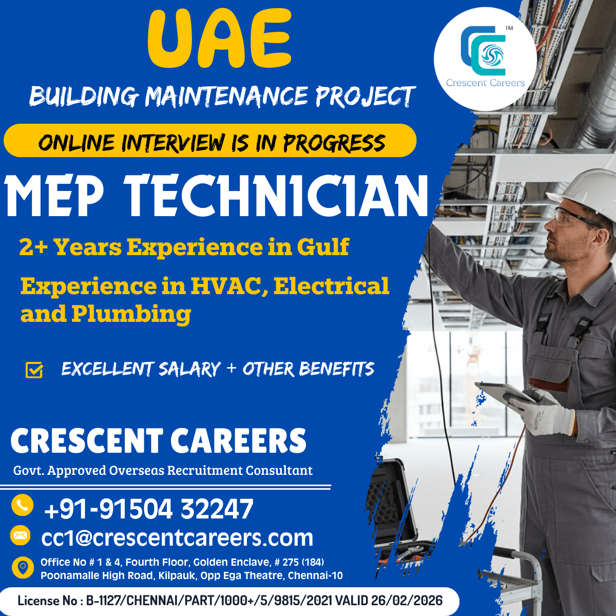 MEP TECHNICIAN