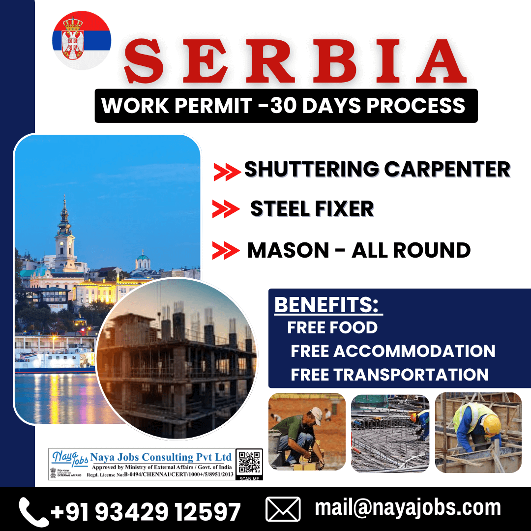 ? URGENT RECRUITMENT – EUROPE (SERBIA) ? ? URGENT RECRUITMENT – EUROPE (SERBIA) ?
