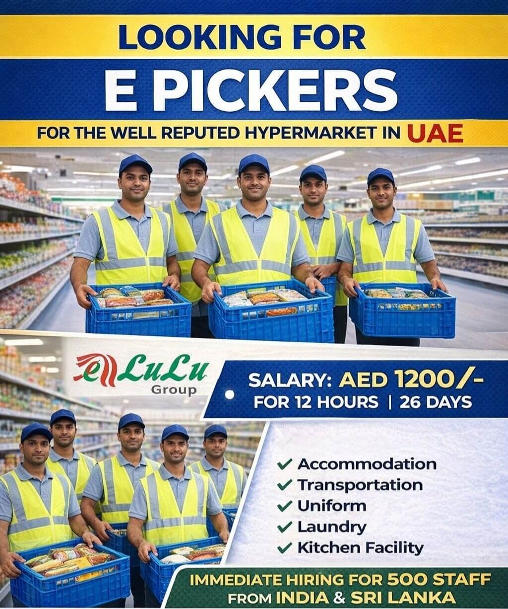 Urgent required for reputed company dubai