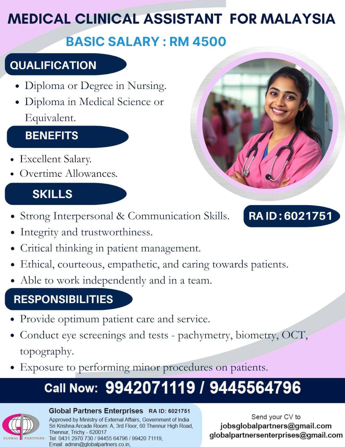 Medical Clinical Assistant