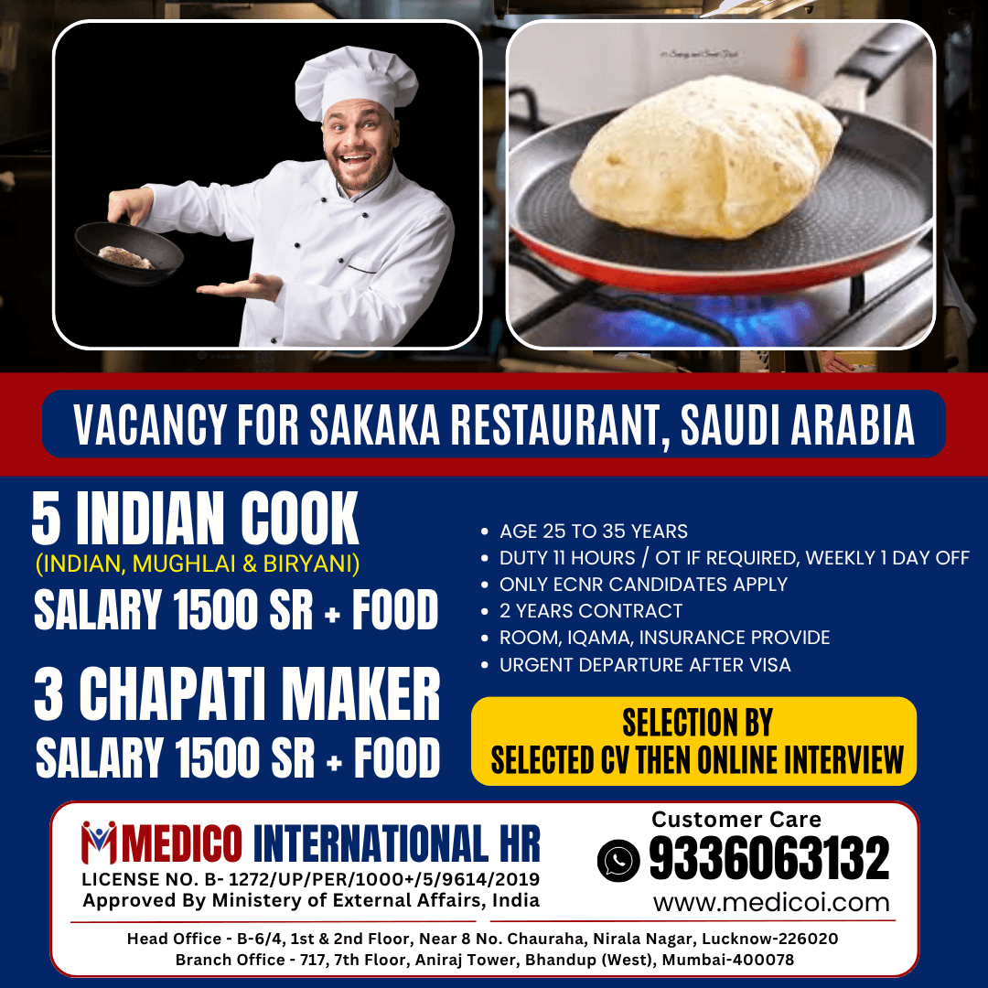 Indian Cook and Chapati Maker