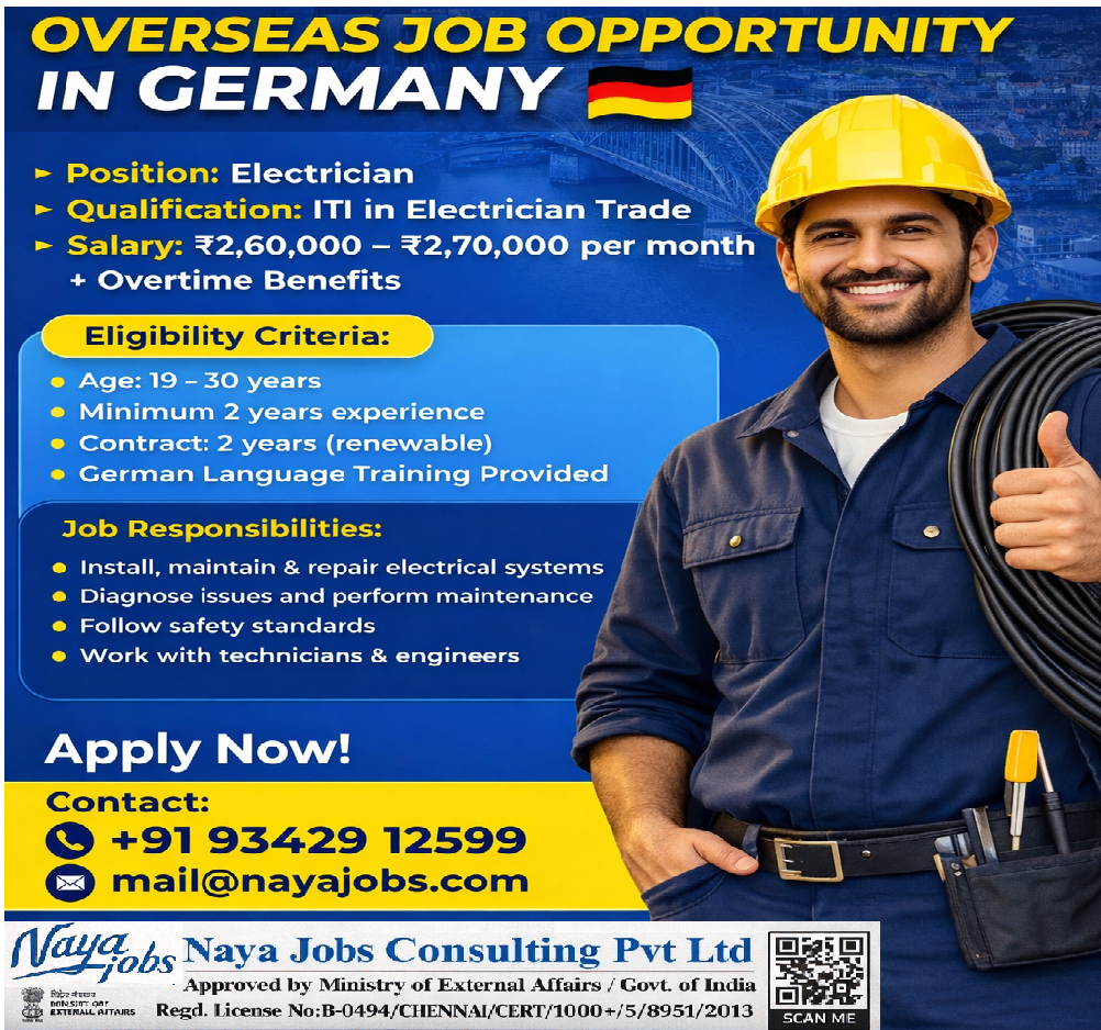 Overseas Job Opportunity in Germany ??
