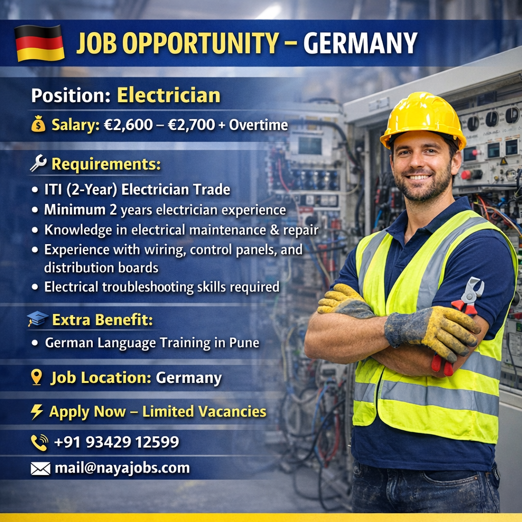 Overseas Job Opportunity in Germany ??